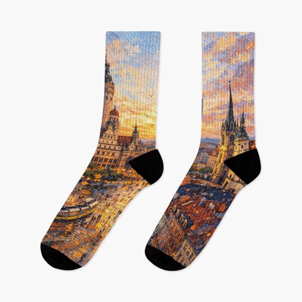 Item preview, A painting of Leipzig, Germany – A Beautiful place in Europe. designed and sold by GalleryKauffeld.