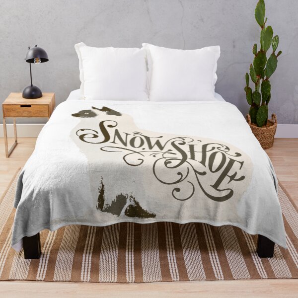Item preview, Snowshoe Cat Word Art | Typography Cat Silhouette Design designed and sold by AyfuDesigns.