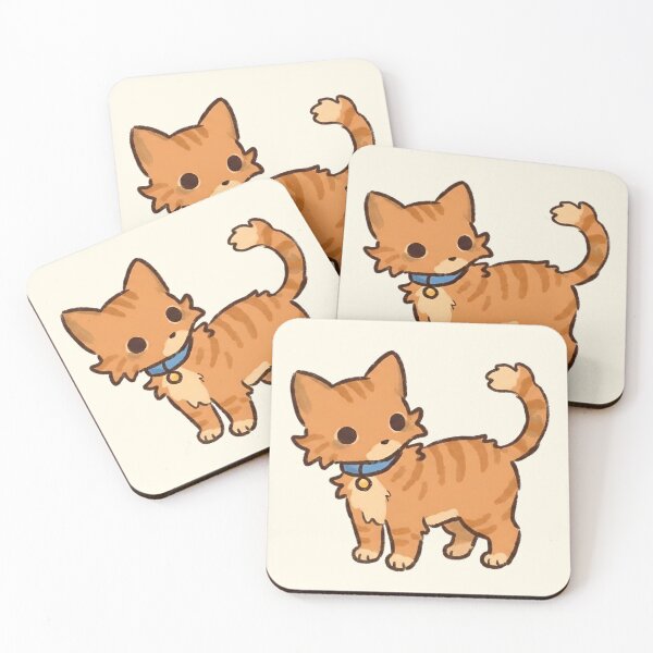 Item preview, Cute Orange Tabby Cat Sticker – Adorable Playful Kitten Illustration designed and sold by Art Fly.
