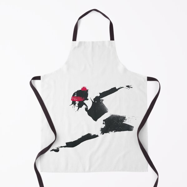 Item preview, Angelic Ballerina Leaping Gracefully With Wings Poster designed and sold by EdvvinStudios.