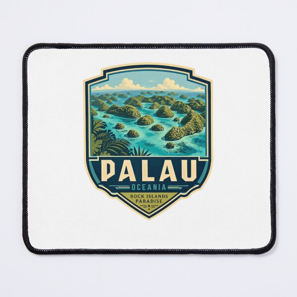 Item preview, Palau Oceania Rock Islands Paradise Travel Vacation Souvenir Island designed and sold by Star3NowForMe.