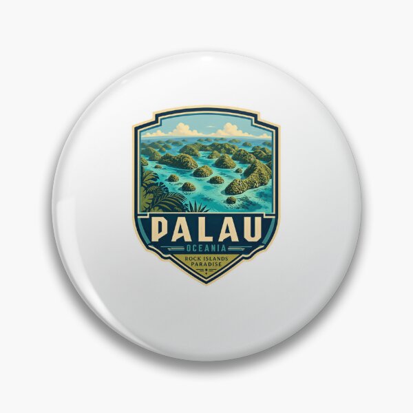 Item preview, Palau Oceania Rock Islands Paradise Travel Vacation Souvenir Island designed and sold by Star3NowForMe.