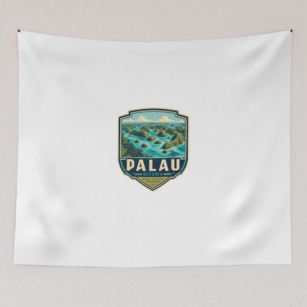 Item preview, Palau Oceania Rock Islands Paradise Travel Vacation Souvenir Island designed and sold by Star3NowForMe.