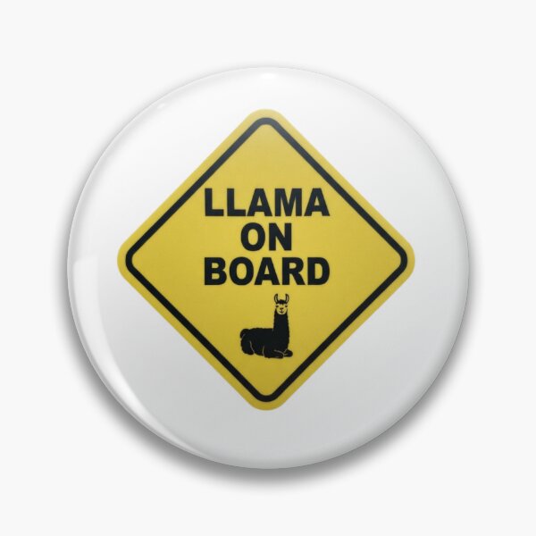 Item preview, Llama On board funny sarcastic sarcasm baby meme parody christmas birthday designed and sold by CheeseBlueprint.