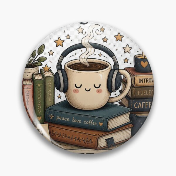 Item preview, Introvert Coffee Club Funny Coffee Lover designed and sold by TibbuTees.