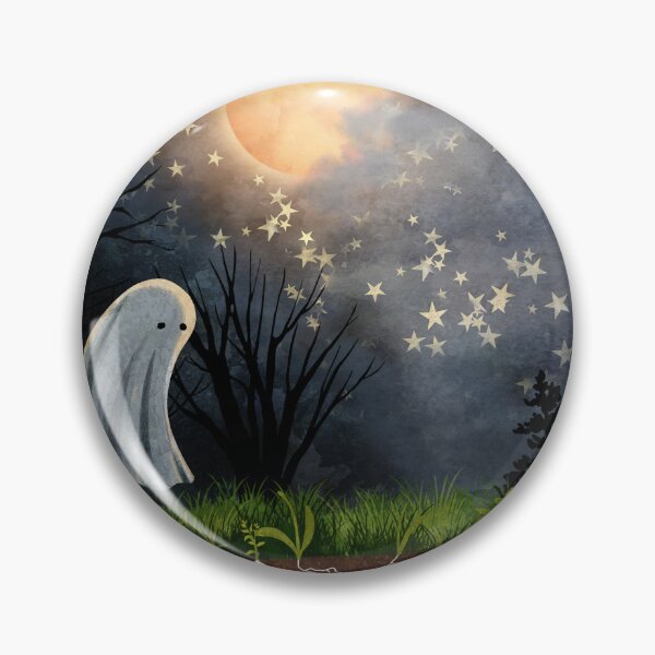 Item preview, Ghosts Of The Moon - Worm Moon Landscape designed and sold by katherineblower.