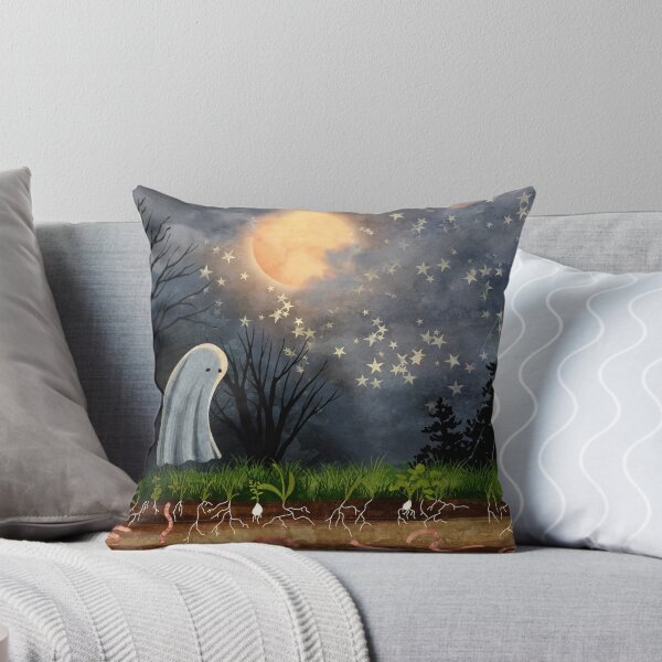 Item preview, Ghosts Of The Moon - Worm Moon Landscape designed and sold by katherineblower.