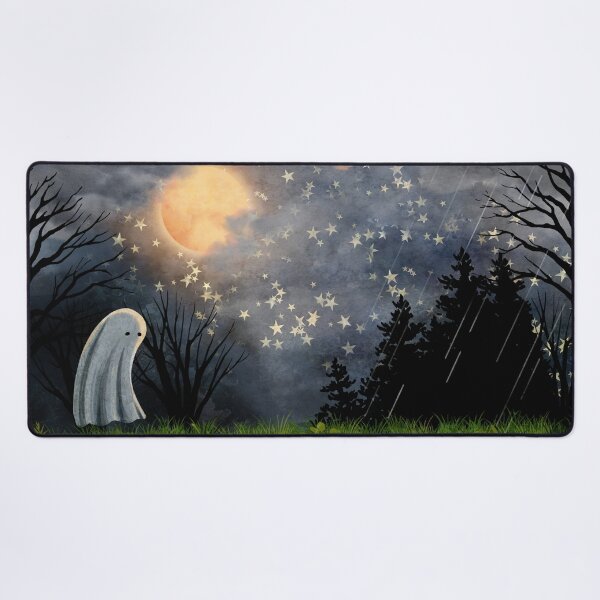 Item preview, Ghosts Of The Moon - Worm Moon Landscape designed and sold by katherineblower.