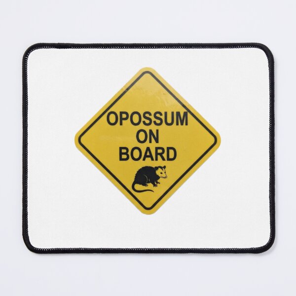Item preview, Opossum On board funny sarcastic sarcasm baby meme parody christmas birthday designed and sold by CheeseBlueprint.