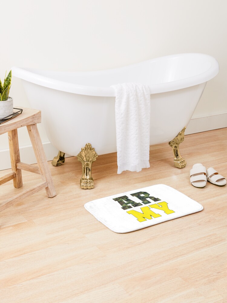 Thumbnail 2 of 6, Bath Mat, Army Performance Training Workout ⭐⭐⭐⭐⭐ designed and sold by Pronto777.