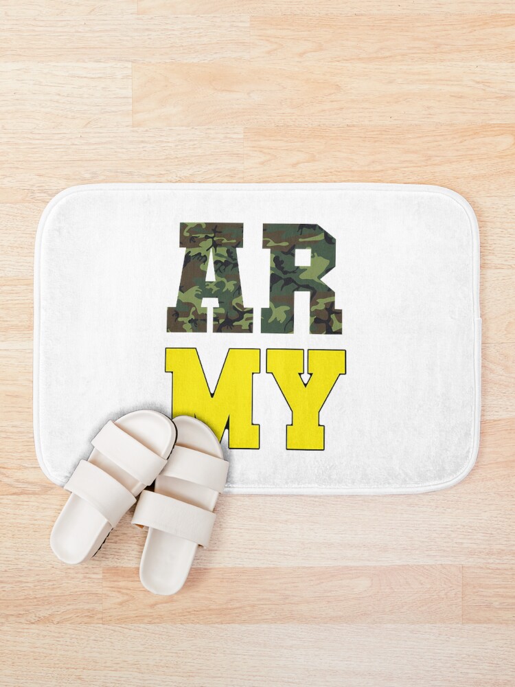 Thumbnail 1 of 6, Bath Mat, Army Performance Training Workout ⭐⭐⭐⭐⭐ designed and sold by Pronto777.