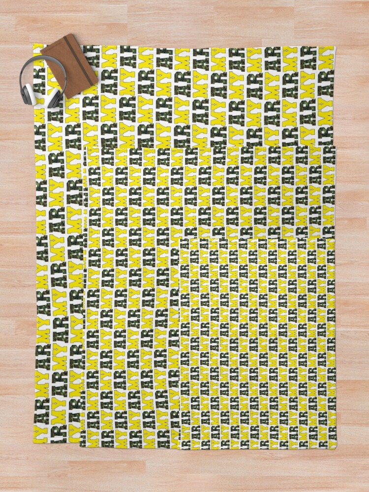 Thumbnail 5 of 6, Throw Blanket, Army Performance Training Workout ⭐⭐⭐⭐⭐ designed and sold by Pronto777.
