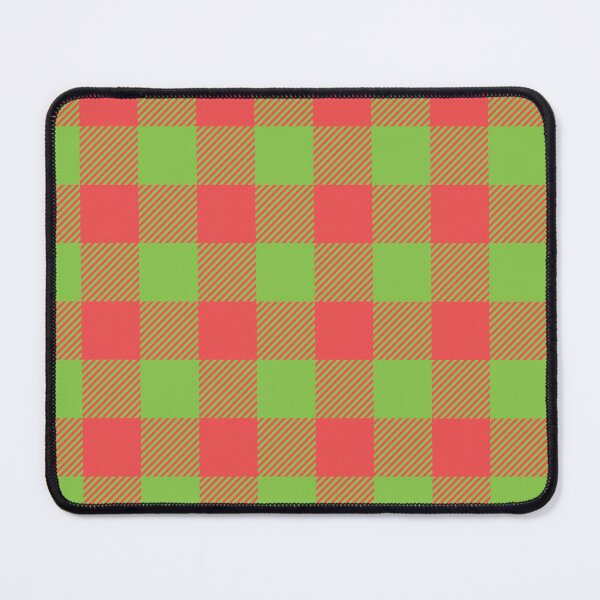 Item preview, Red Green Gingham Plaid Vector Seamless Pattern Geometric Checkered Textile Surface Design designed and sold by RS4you.