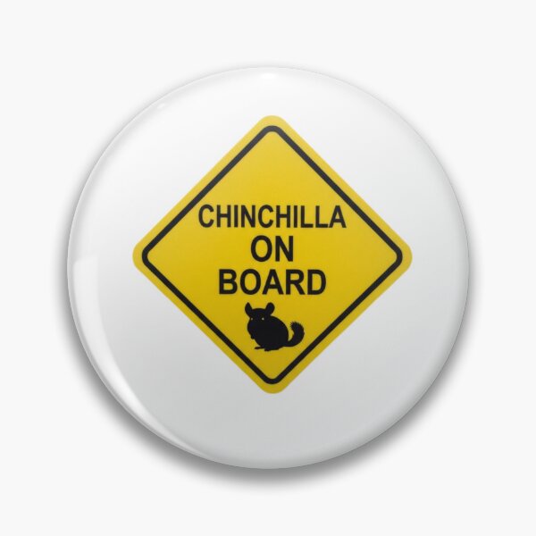 Item preview, Chinchilla On board funny sarcastic sarcasm baby meme parody christmas birthday designed and sold by CheeseBlueprint.