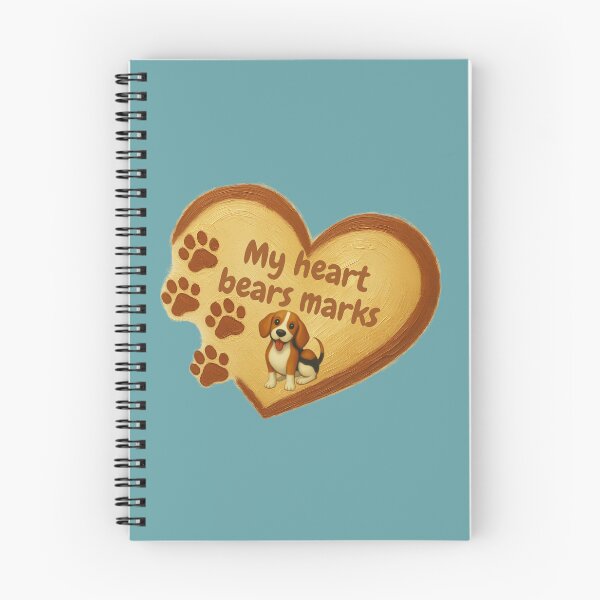 Item preview, Beagle Heart Marks  - My Heart Bears Marks  designed and sold by OLYUS.