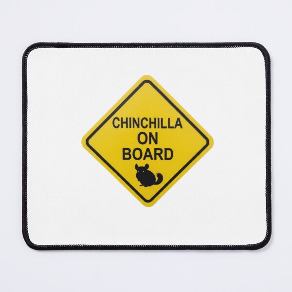 Item preview, Chinchilla On board funny sarcastic sarcasm baby meme parody christmas birthday designed and sold by CheeseBlueprint.