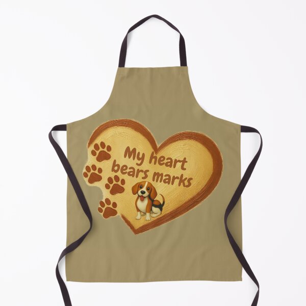 Item preview, Beagle Heart Marks  - My Heart Bears Marks  designed and sold by OLYUS.