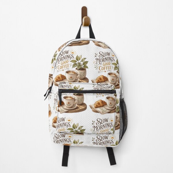Item preview, Slow Mornings Good Coffee Cozy Morning designed and sold by TibbuTees.
