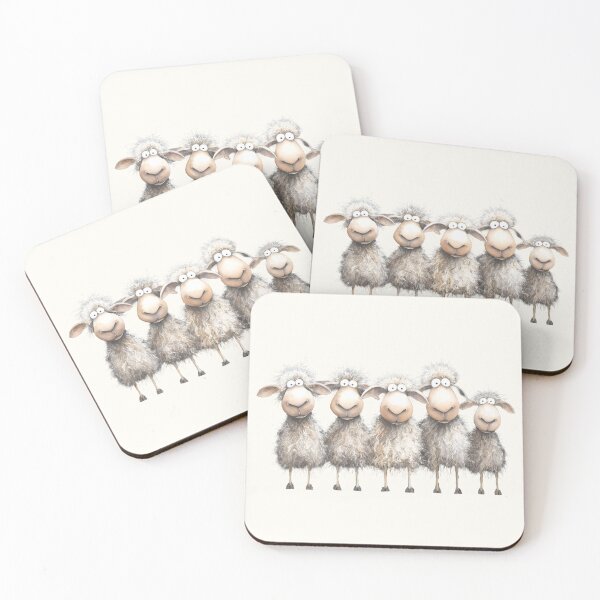 Item preview, Gorgeous Sheep ' Counting Sheep’ BY SHiRLeY MacARTHuR designed and sold by Shirley MacArthur Art.