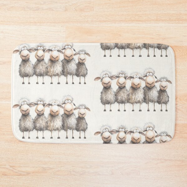 Item preview, Gorgeous Sheep ' Counting Sheep’ BY SHiRLeY MacARTHuR designed and sold by Shirley MacArthur Art.
