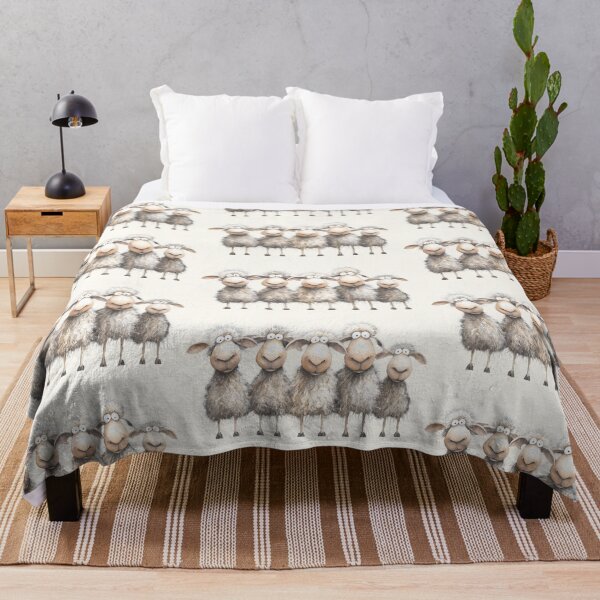 Item preview, Gorgeous Sheep ' Counting Sheep’ BY SHiRLeY MacARTHuR designed and sold by Shirley MacArthur Art.