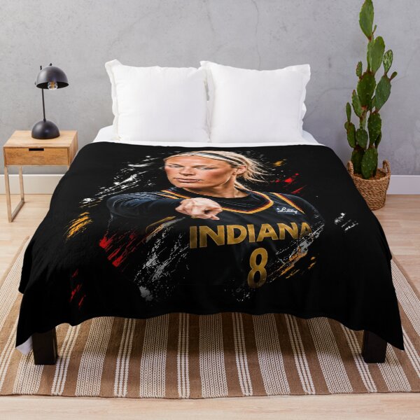 Item preview, Women Basketball Player Pointing Number 8 Splash Art designed and sold by Vekonn.