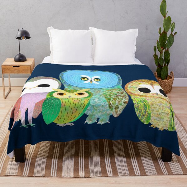 Item preview, Four Owls designed and sold by TamaAnimalArt.