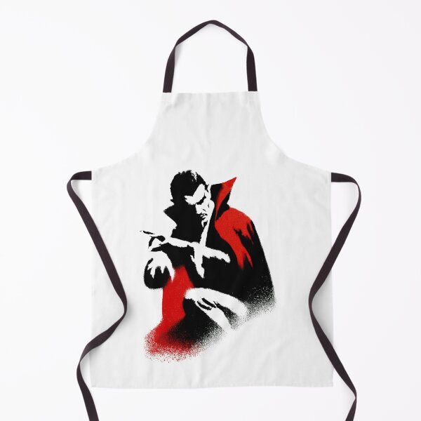 Item preview, Vampire Lord Dracula Crimson Cape Stencil Artwork designed and sold by EdvvinStudios.