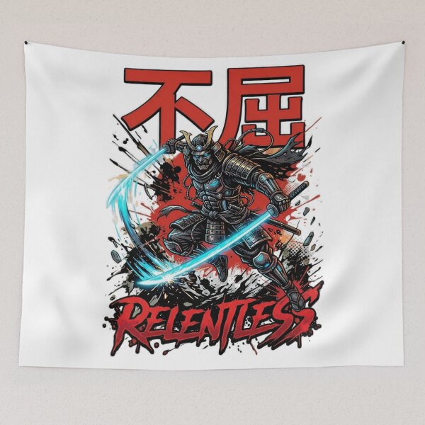 Item preview, RELENTLESS SAMURAI designed and sold by RAIDXSTORE.