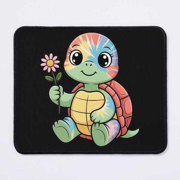 Item preview, Cute Baby Turtle Holding Flower Animal Lover Reptile Gift designed and sold by BrockmeyeSB.
