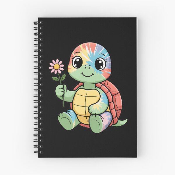 Item preview, Cute Baby Turtle Holding Flower Animal Lover Reptile Gift designed and sold by BrockmeyeSB.