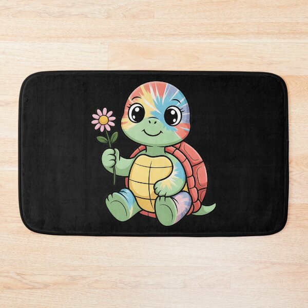 Item preview, Cute Baby Turtle Holding Flower Animal Lover Reptile Gift designed and sold by BrockmeyeSB.