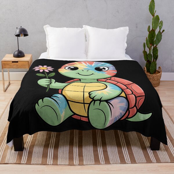 Item preview, Cute Baby Turtle Holding Flower Animal Lover Reptile Gift designed and sold by BrockmeyeSB.