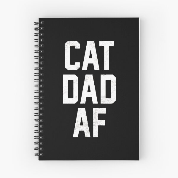 Item preview, Cat Dad AF Distressed Typography designed and sold by OlyvieArt.