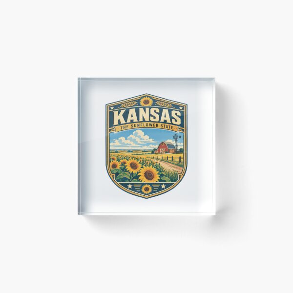 Item preview, Kansas The Sunflower State State Pride Kansas Native Gift designed and sold by Star3NowForMe.