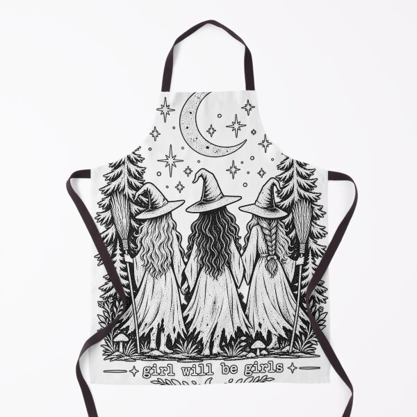 Item preview, Girls Will Be Girls Witch Coven designed and sold by WearTheVibe Store.