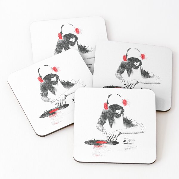Item preview, Urban Turntable DJ Scratching Vinyl Record Print designed and sold by EdvvinStudios.