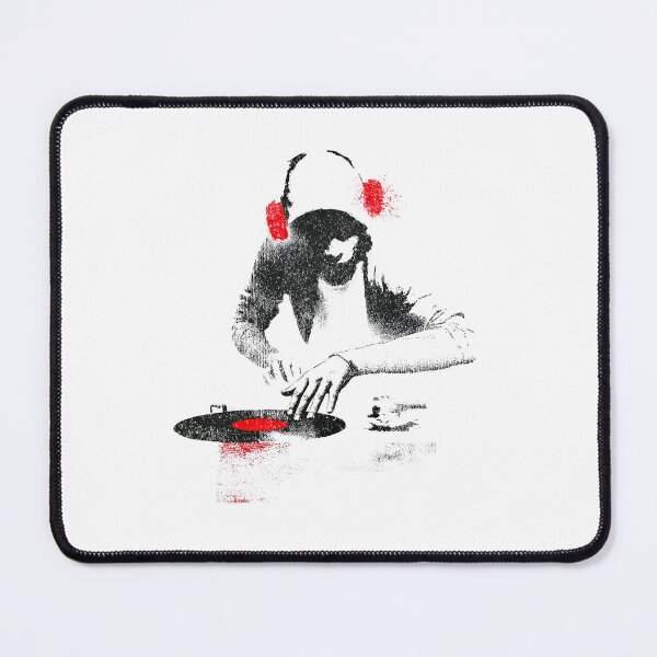 Item preview, Urban Turntable DJ Scratching Vinyl Record Print designed and sold by EdvvinStudios.