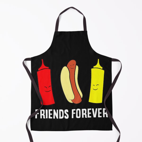 Item preview, Friends Forever Hot Dog Ketchup Mustard Foodie Best Friends designed and sold by BrockmeyeSB.