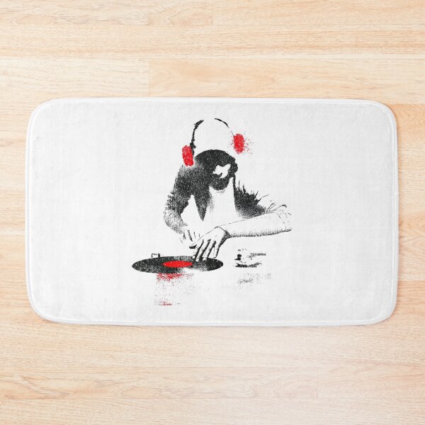 Item preview, Urban Turntable DJ Scratching Vinyl Record Print designed and sold by EdvvinStudios.