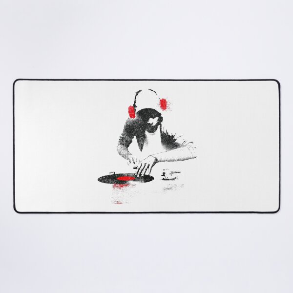 Item preview, Urban Turntable DJ Scratching Vinyl Record Print designed and sold by EdvvinStudios.