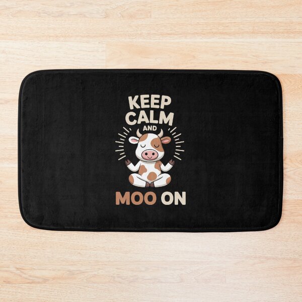 Item preview, KEEP CALM AND MOO ON designed and sold by jkrphoto.