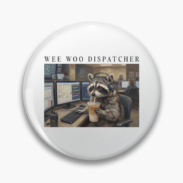 Item preview, Wee Woo Dispatcher designed and sold by seektopus.