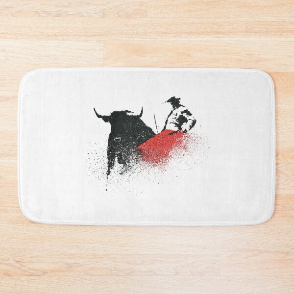 Item preview, Fierce Bull And Matador Arena Combat Stencil designed and sold by EdvvinStudios.