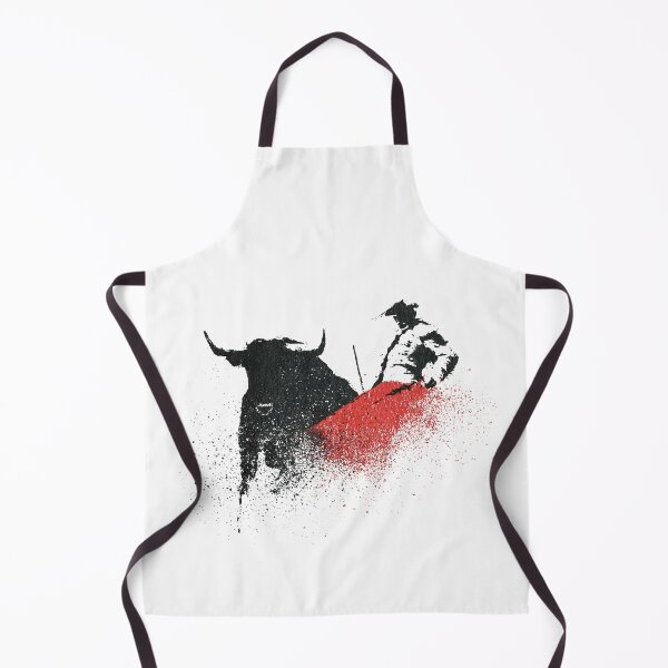 Item preview, Fierce Bull And Matador Arena Combat Stencil designed and sold by EdvvinStudios.
