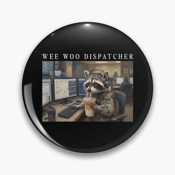 Item preview, Wee Woo Dispatcher designed and sold by seektopus.