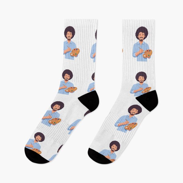 Item preview, Bob Ross, pintor y artista con paleta. designed and sold by Karamram Studio.