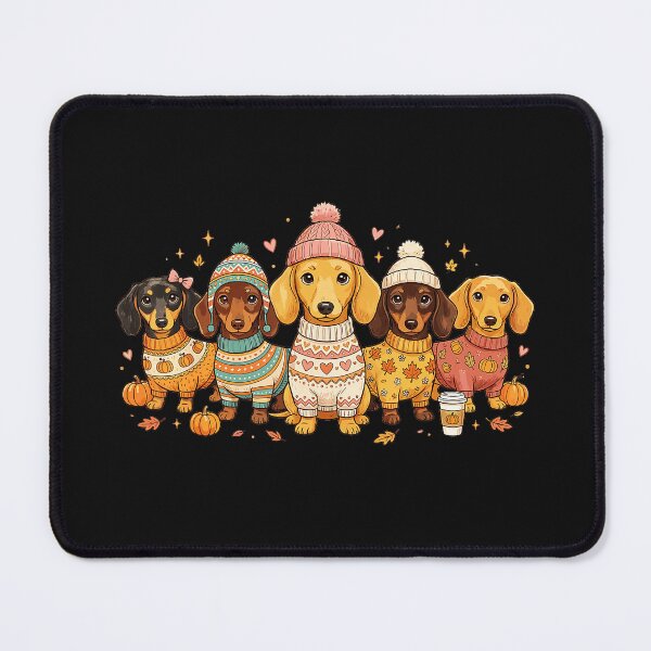 Item preview, Autumn Dachshunds Pumpkin Spice Wiener Dog Lovers designed and sold by BrockmeyeSB.