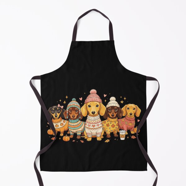 Item preview, Autumn Dachshunds Pumpkin Spice Wiener Dog Lovers designed and sold by BrockmeyeSB.