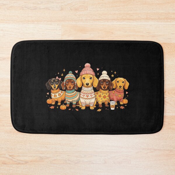 Item preview, Autumn Dachshunds Pumpkin Spice Wiener Dog Lovers designed and sold by BrockmeyeSB.